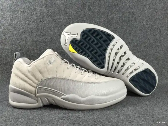 Reps TBK Low Grey Suede Air 308317-002 Jordan 12 0426